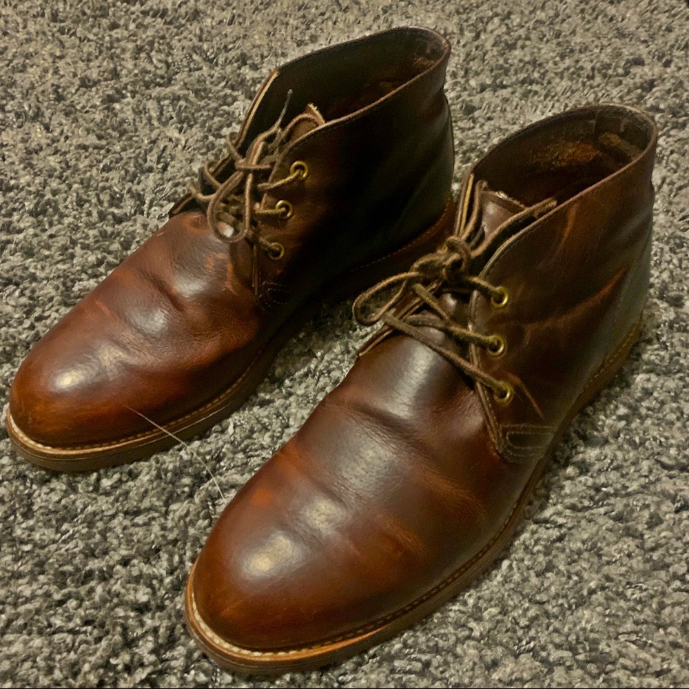 RED WING 9215 FOREMAN CHUKKA (BRIAR OIL SLICK Size 10.5